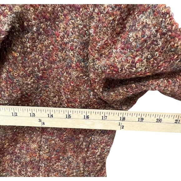 Barry Bricken Mark Shale Vintage Blazer Womens 8 Brown Multi Wool Classic Jacket - Picture 5 of 12